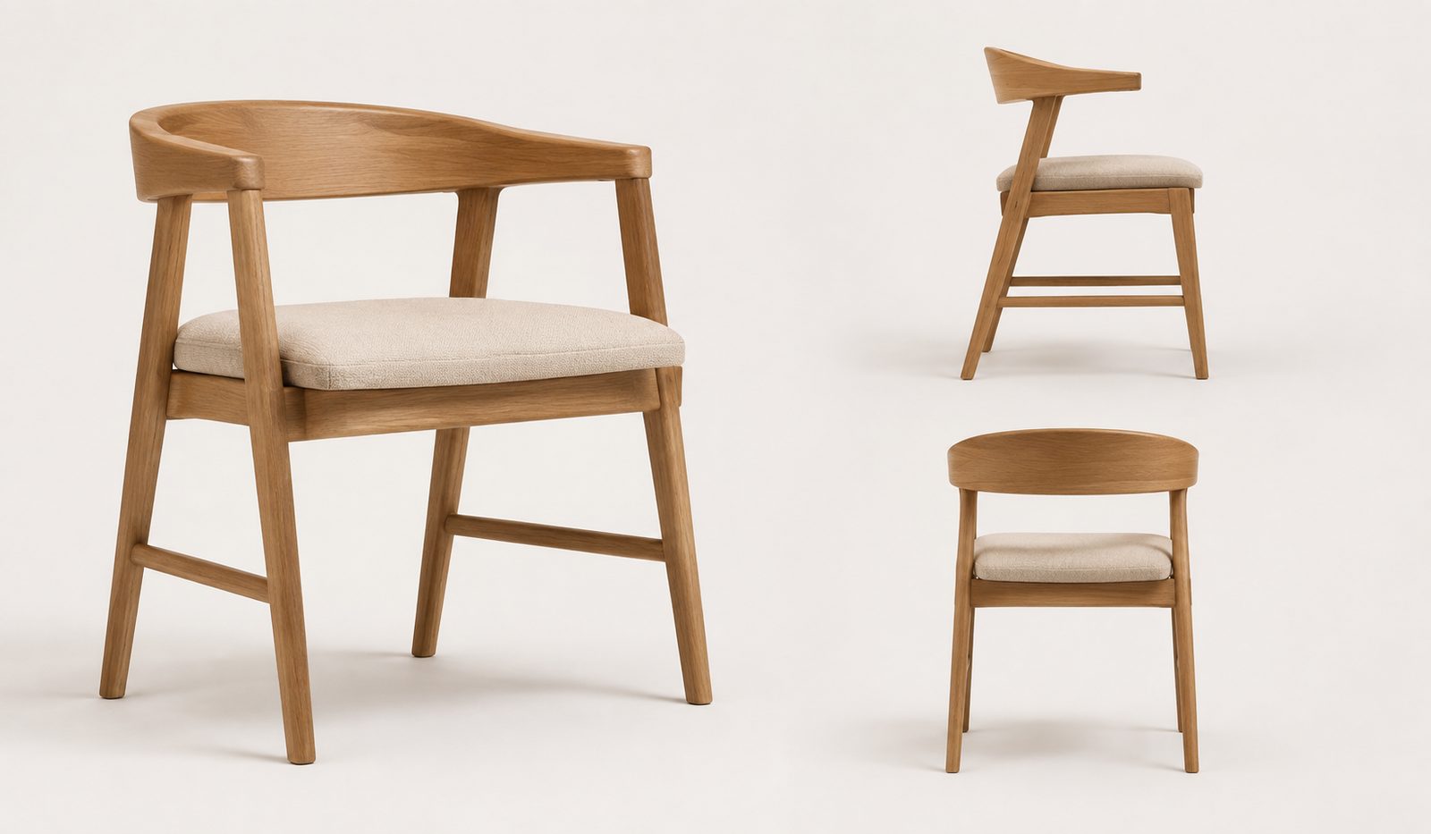 Image Gen design reference for the dining chair.