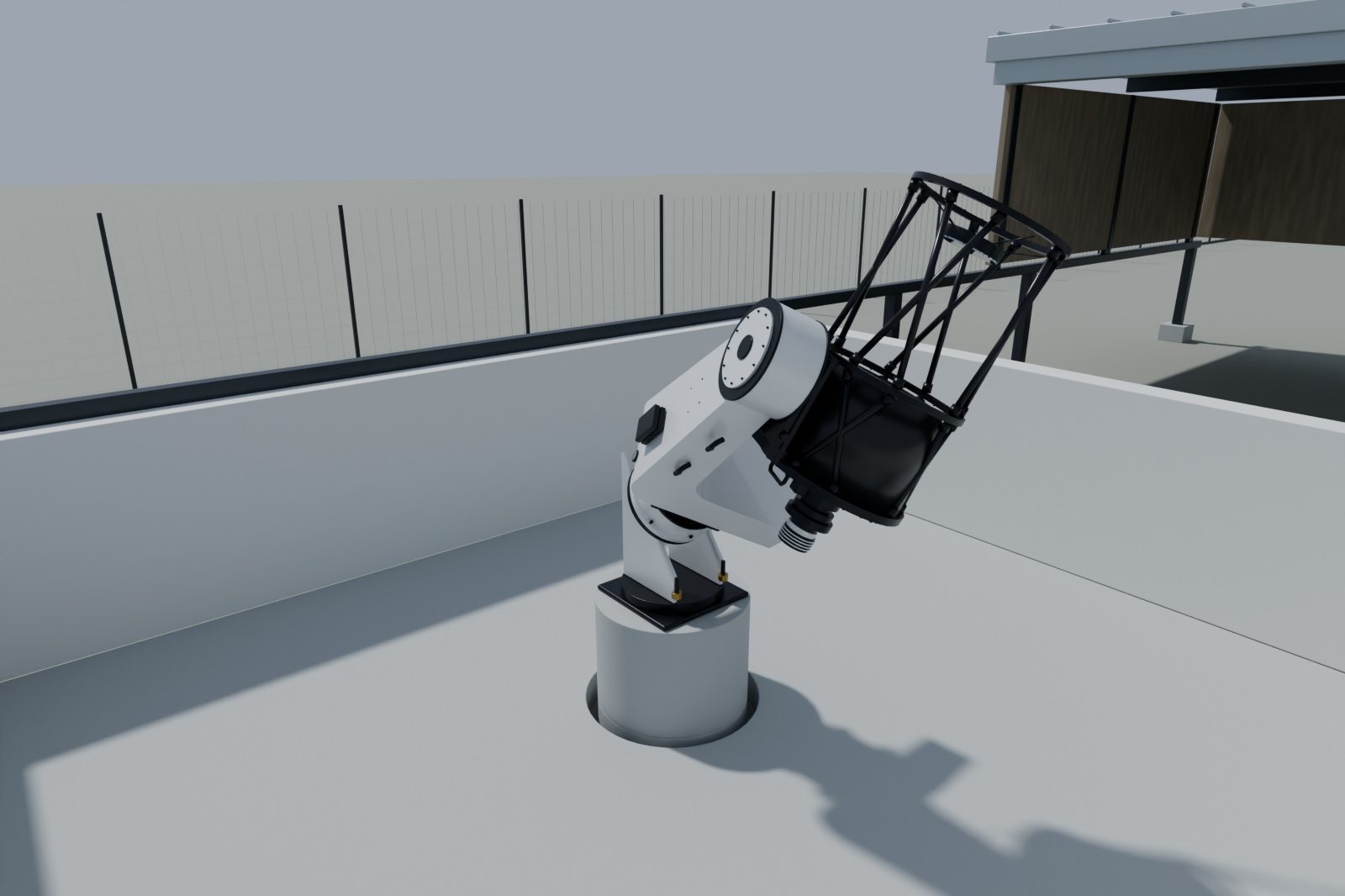The current PlaneWave model in its dedicated ground-level room.